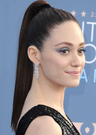 Clip On / In Ponytail, Black,  High Quality Kanekalon Thermo Fibre 60cm