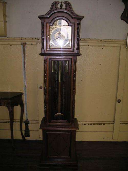 Tempus Fugit Blessing Longcase Grandfather Clock