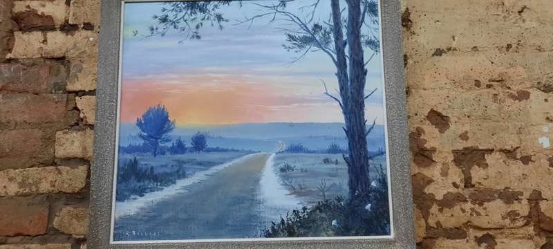 Ron Belling Oil Painting