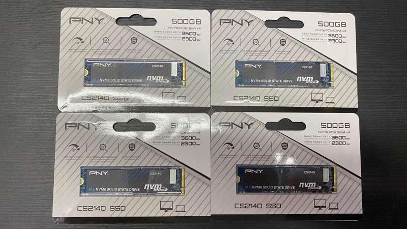 Brand New! PNY 500GB M.2 Super Fast Solid State Drive for sale
