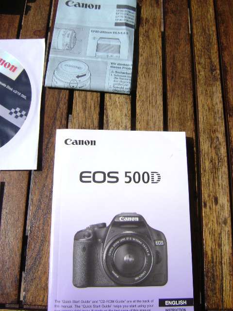 Canon EOS 500D (Digital SLR ) Camera