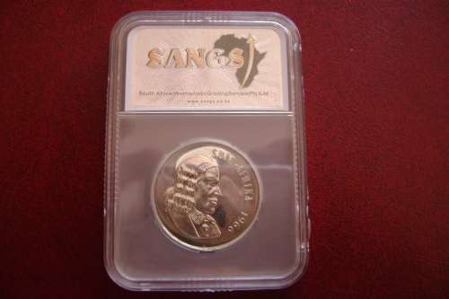RSA   1966  R 1 Silver (Afrikaans)  PF 62  [SANGS]