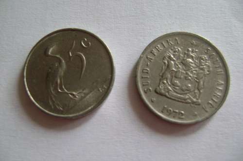 RSA    5 Cents   1972