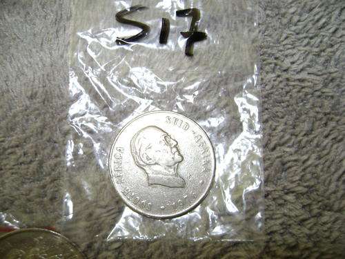 RSA President on 50 Cent coin:  Fouche 1976