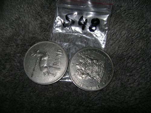 RSA 1 Rand coin: 1988  1989