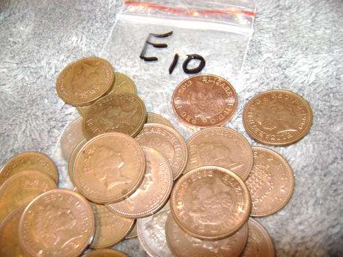 Great Britain 1 penny coin:  1990    1993  1994  1996  1998  1999
