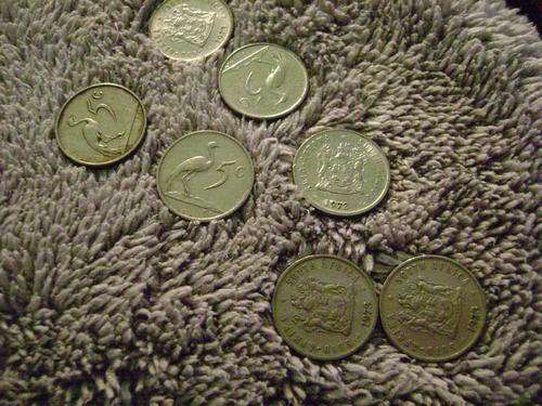 RSA  5 Cents:  1973