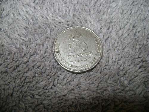 Comores Island  50 francs  1975