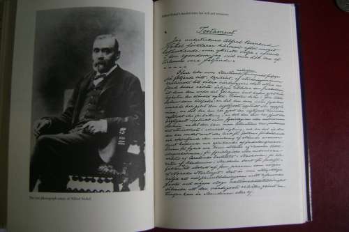 Alfred Nobel  by Kenne Fant  (Hard cover  p 342   1993)