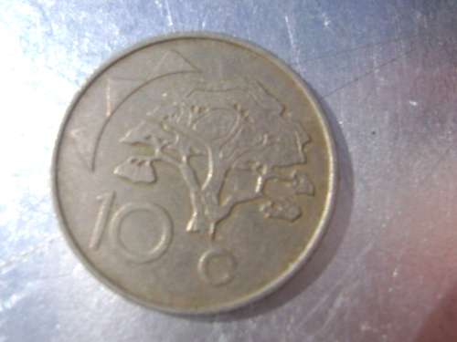 Namibia  10 Cents   1993
