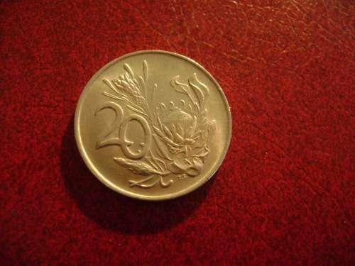 RSA 20 Cents 1977