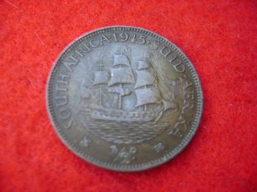 SAU 1/2 penny 1945