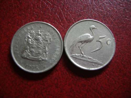 RSA 5 cent 1975