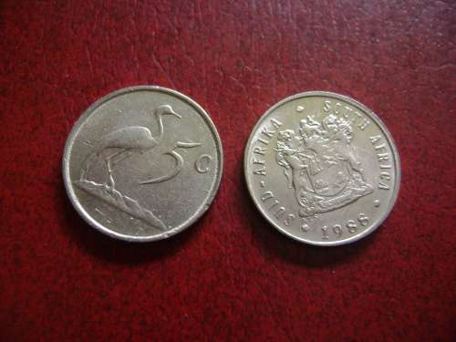 RSA  5 cent   1988  UNC