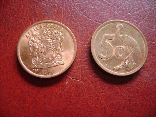 RSA 5 Cent 1997  HG