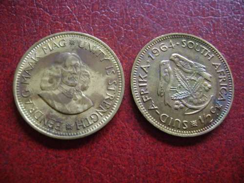 RSA  1/2 Cent 1964 HG