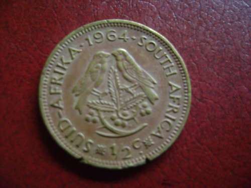 RSA  1/2 Cent 1964 Red