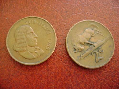 RSA  2 CENT  1965A