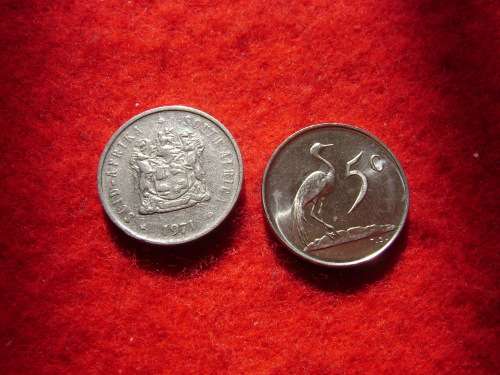 RSA  5 Cent  1971