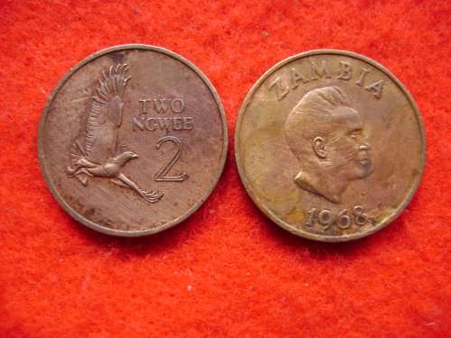 Zambia 2 Ngwee, 1968