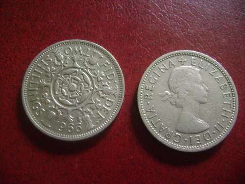 GB 2 Shillings 1966