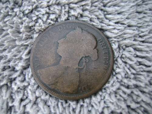 GB 1/2 Pence 1891