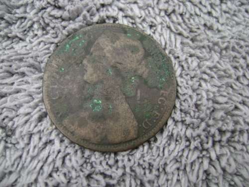 GB  1 penny  1867