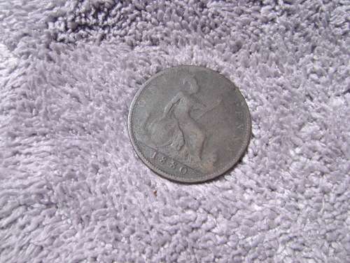 GB  1 penny  1880