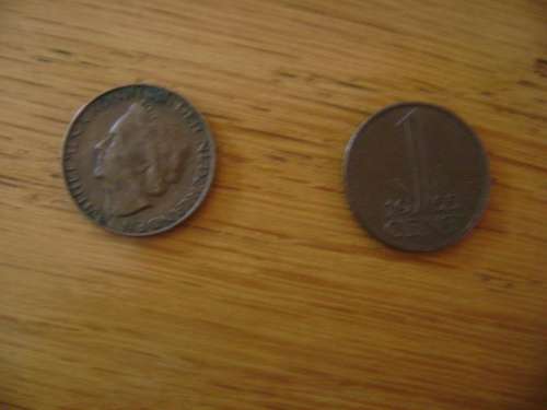 Netherlands  1 cent  1955