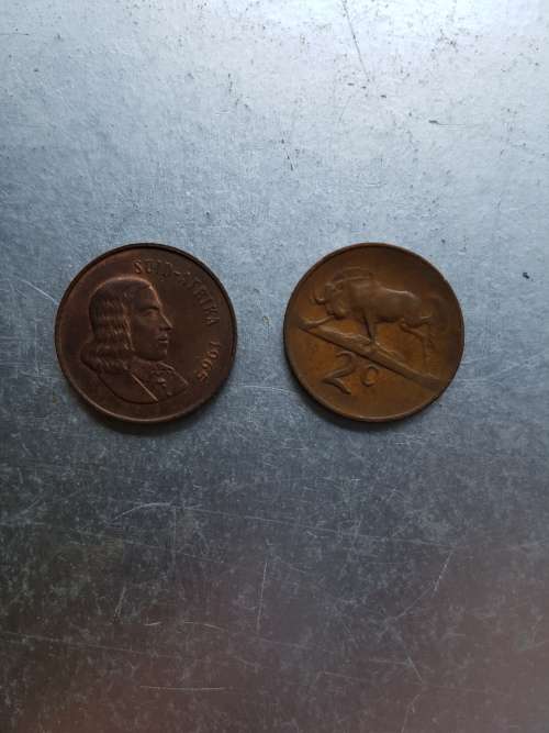 RSA  2 Cent 1965 A