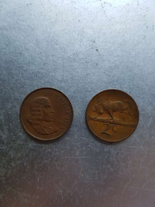 RSA  2 Cent 1965 E