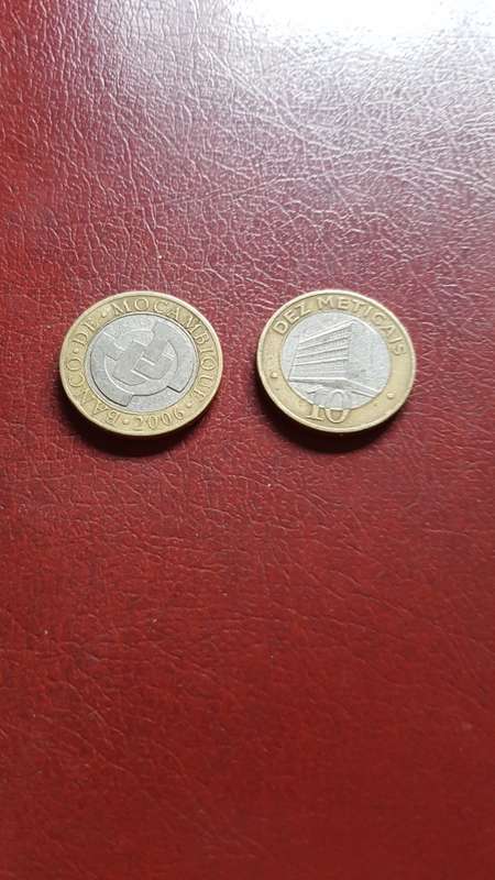 Mozambique  10 Meticais  2006
