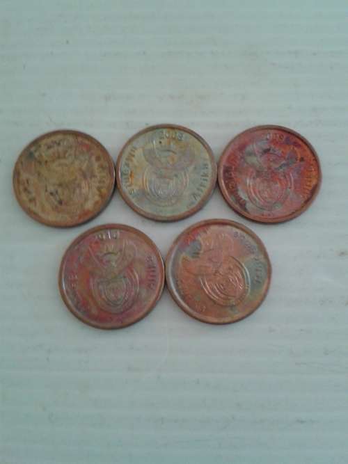 RSA (Toning )  5 Cent   2007 &  2008 &  2009  & 2010 & 2011