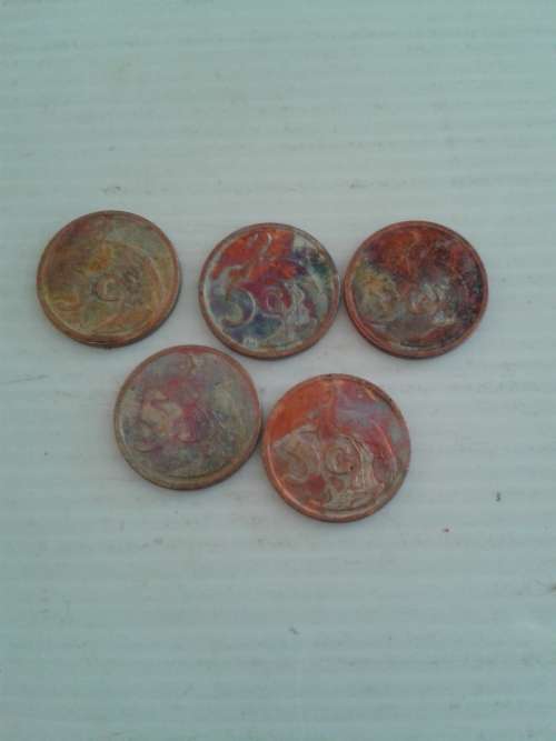 RSA (Toning )  5 Cent   2007 &  2008 &  2009  & 2010 & 2011