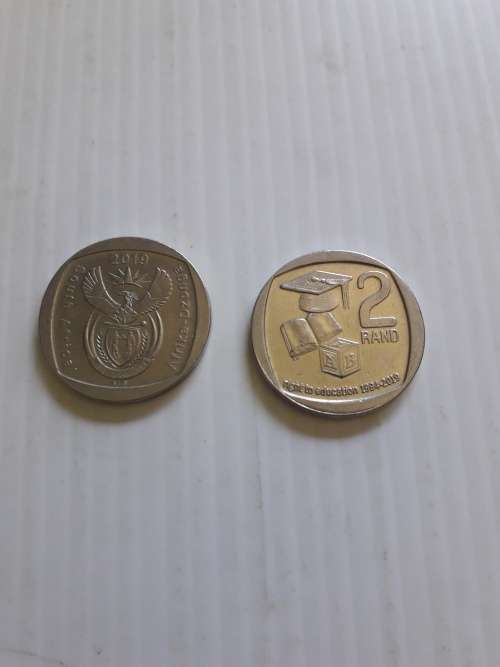 RSA   2 Rand 1919  (Right of education)