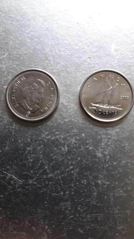 Canada  10 cent  2008