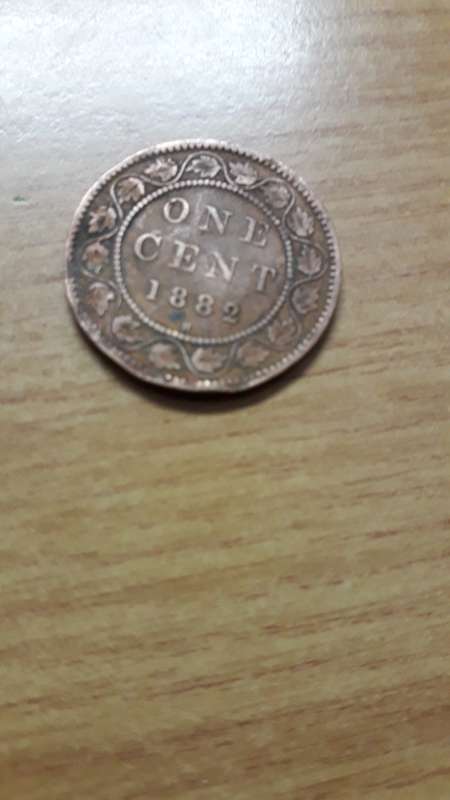 Canada  1 cent  1882H
