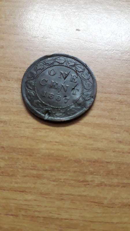 Canada  1 cent  1887