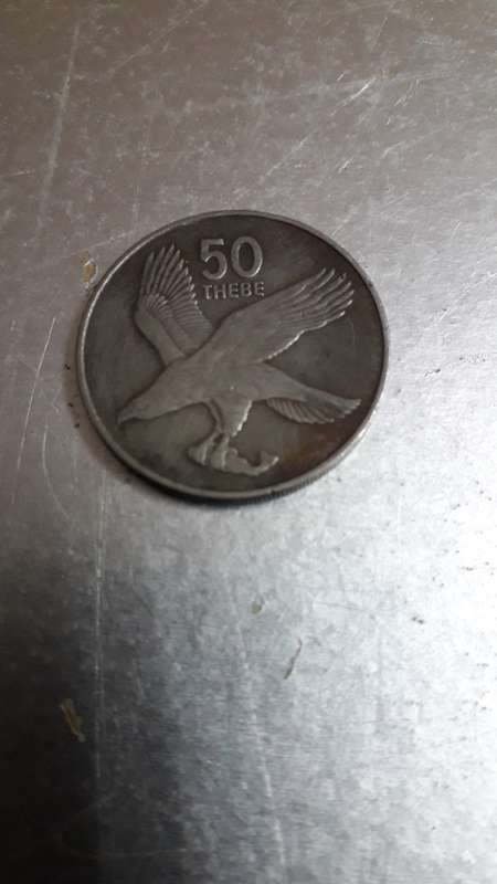 Botswana  50 Thebe  1984