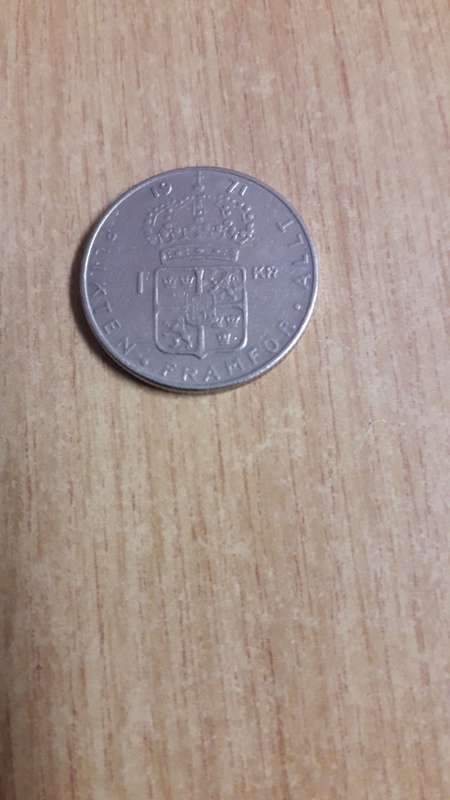 Sweden  1 Krone  1971