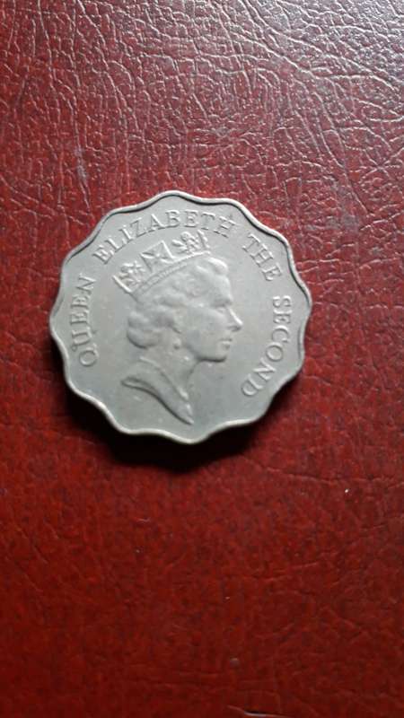 Hong Kong  2 Dollars  1985