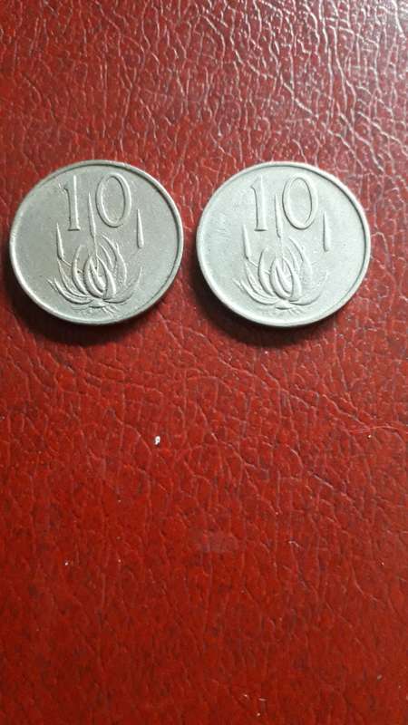 RSA  10 Cent 1965 A & E