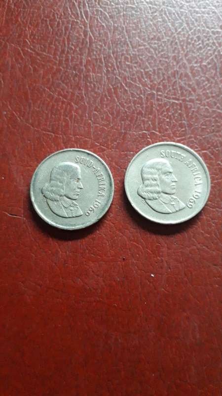 RSA  10 Cent 1969  E &  A