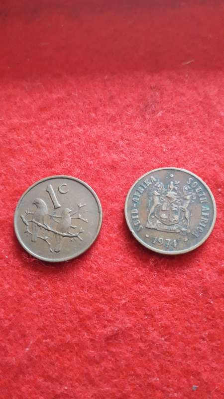 RSA  1 Cent  1974