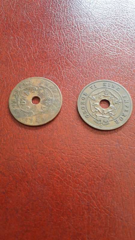 Southern Rhodesia   1 Penny  1943