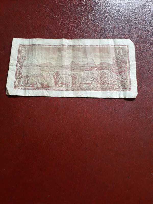 RSA  1 Rand  TW de Jongh