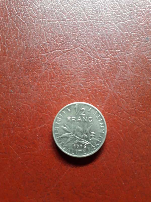 France  1 /2 Franc  1976