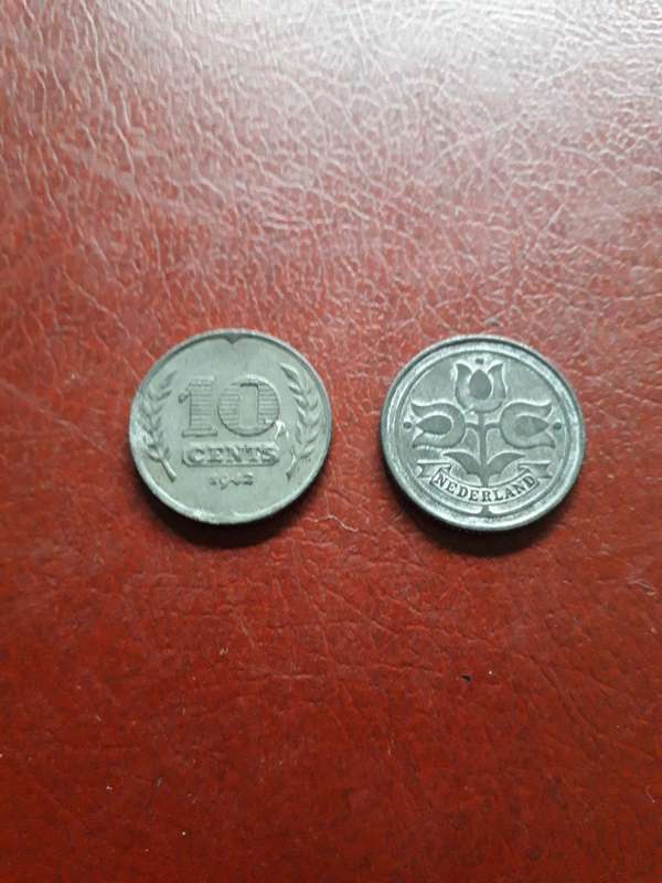 Netherlands  10 Cents  1942