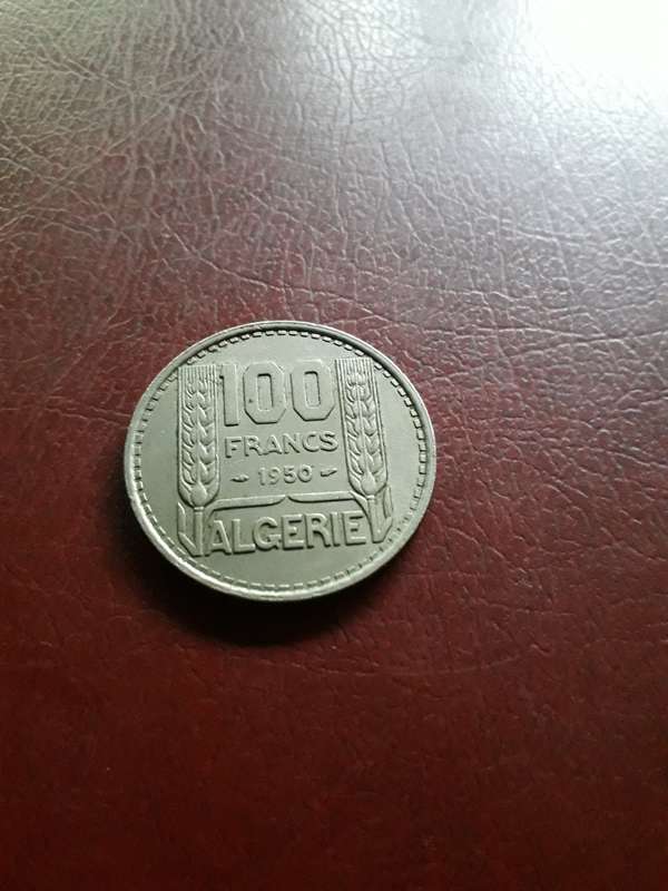Algeria  100 Francs 1950