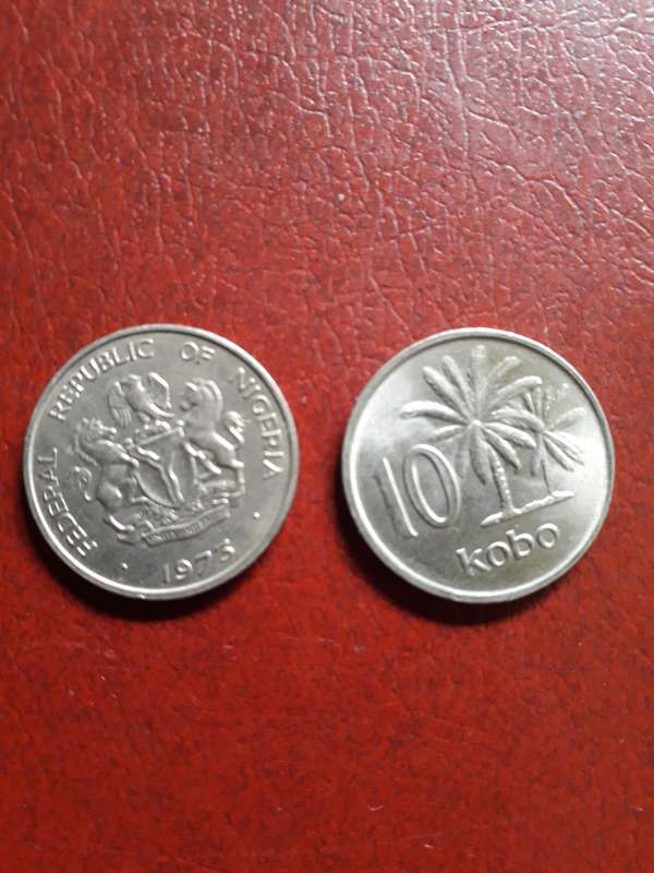 Nigeria  10 Kobo  1973